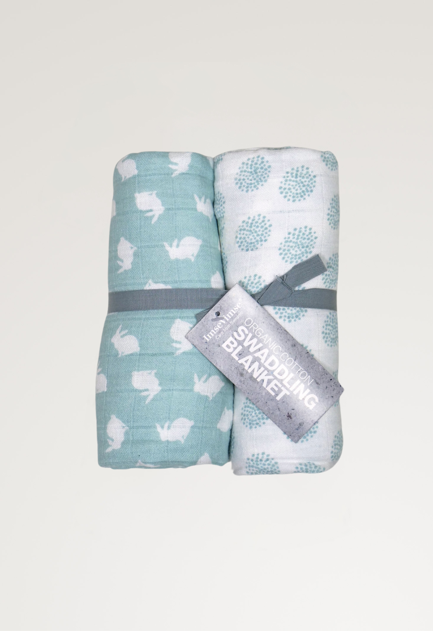 Muslin squares - Misty bunny/dandelion