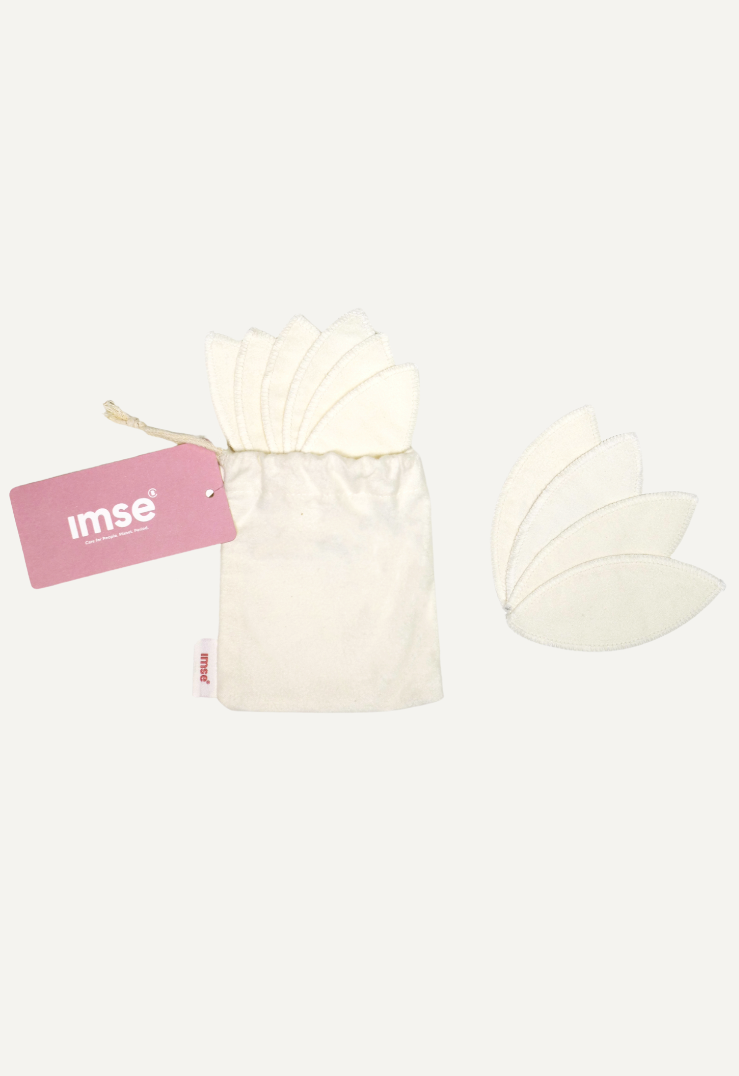 Labia Pads, Natural 10-pack